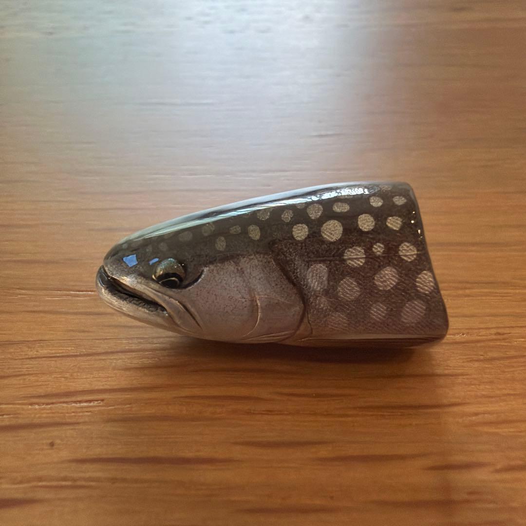 魚類模型作家 吉田光 トラウトベビーピンズ アメマス