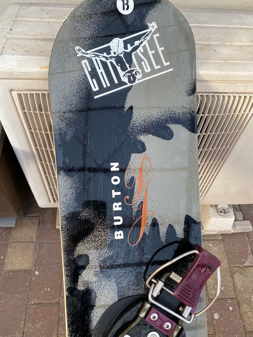 レア　Burton アルペンボード155cm バートンビンディングセット
