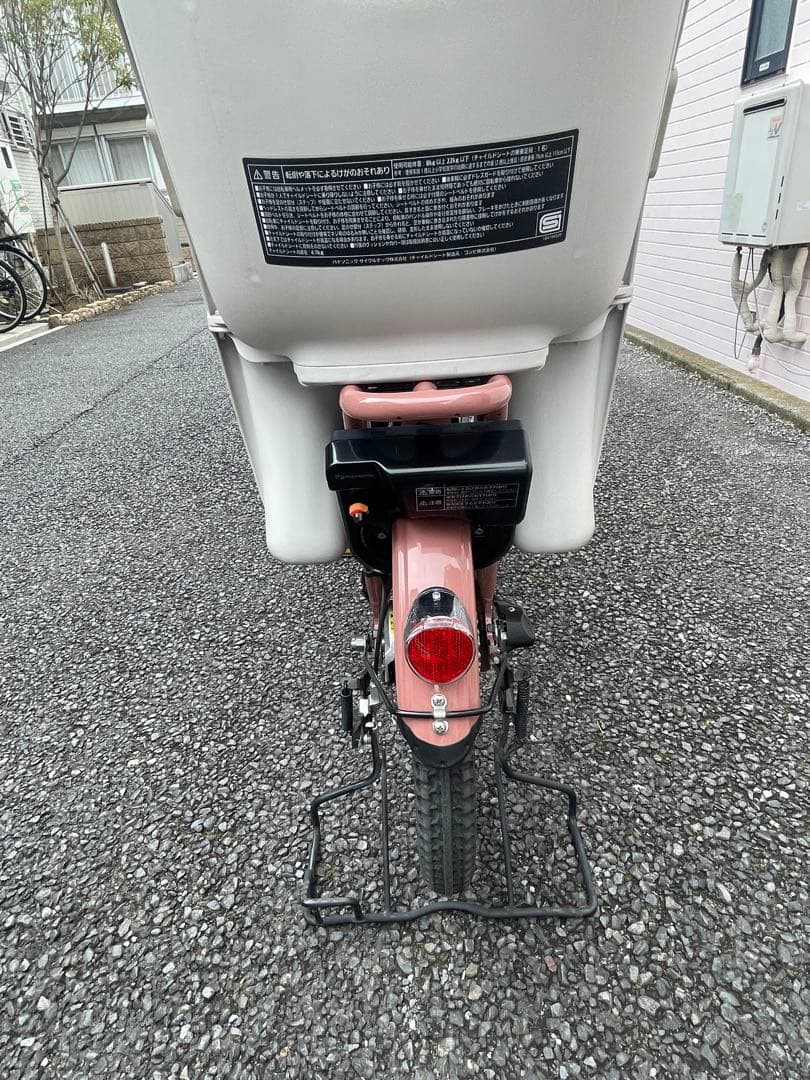 Panasonic Gyutto 3人乗り電動アシスト自転車 電動鍵モデル