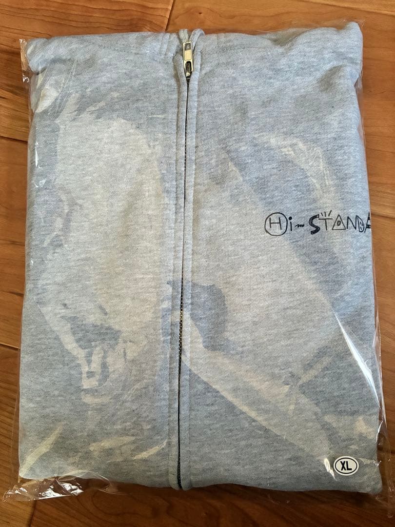 Hi-STANDARD　Diskah ZIP HOODIE (GRAY) XL