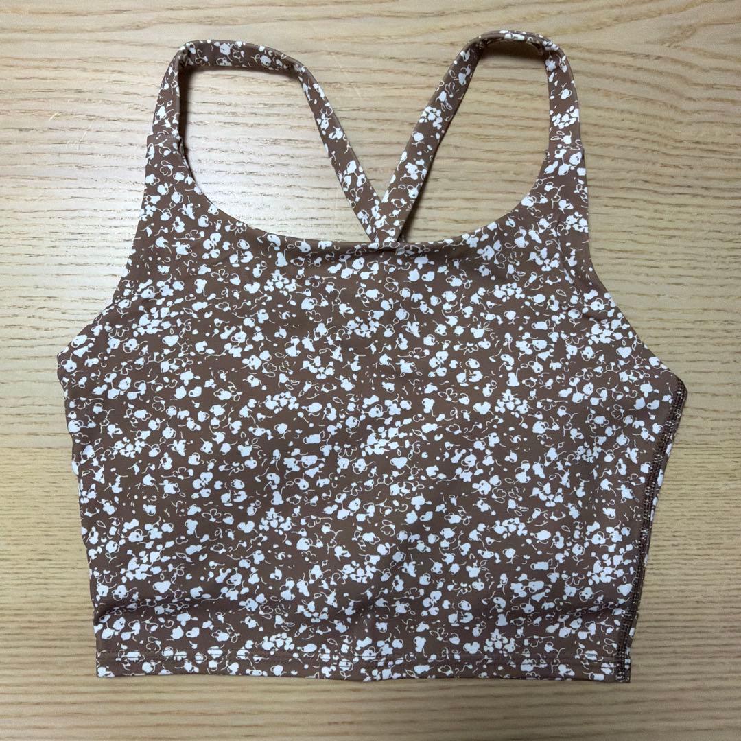専用！emmi エミ ヨガウェア ブラトップ ヨガパツン 2点セット フラワー