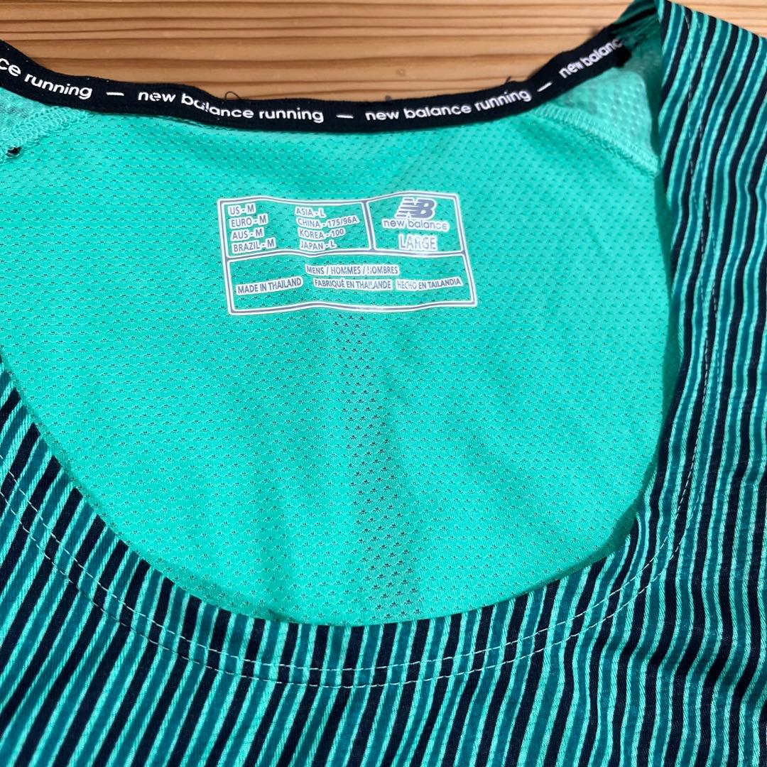 新品　ランニングウェア　newbalanceニューバランス　ランシャツ　ランパン