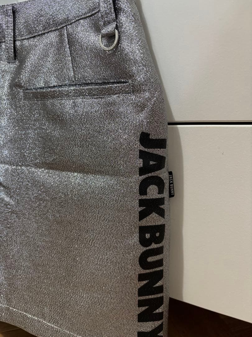 JACK BUNNY シルバー ミニスカート