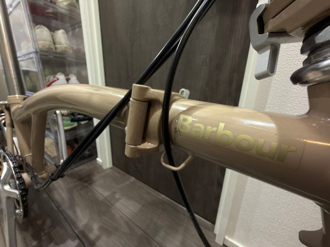 自転車本体 brompton barbour