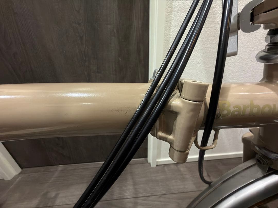 自転車本体 brompton barbour