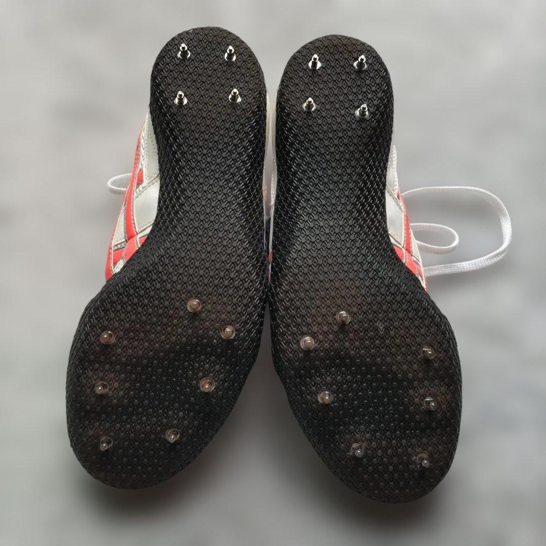 【美品】アシックス 陸上スパイク TFP338 走高跳・槍投用　 27.5 cm