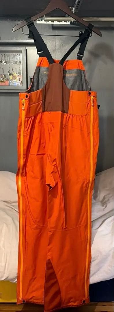【美品】mont-bell パウダートラック ビブ GORE-TEX