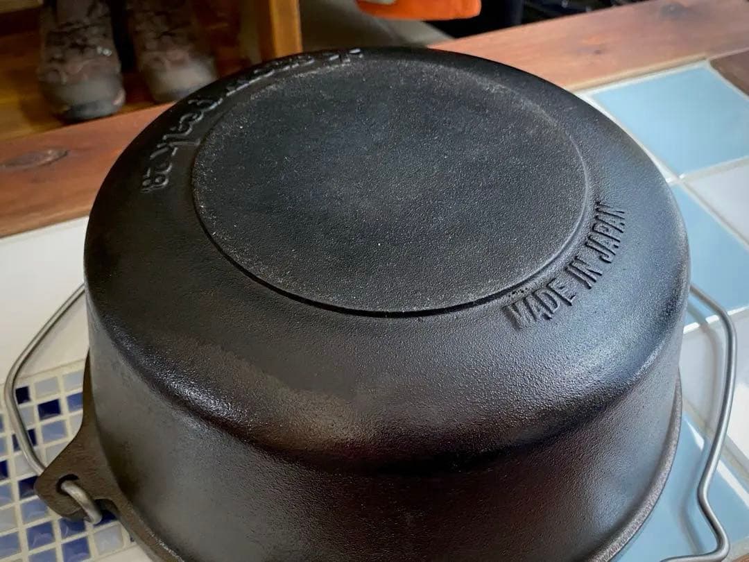 【希少・廃盤】スノーピーク 和鉄ダッチオーブン 28