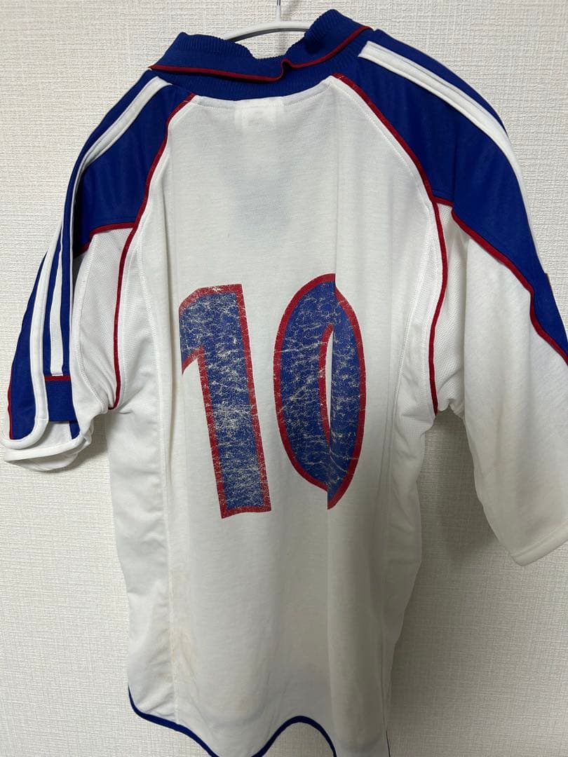 adidas 2001 日本代表 オーセンティックユニフォーン　Lサイズ 10番