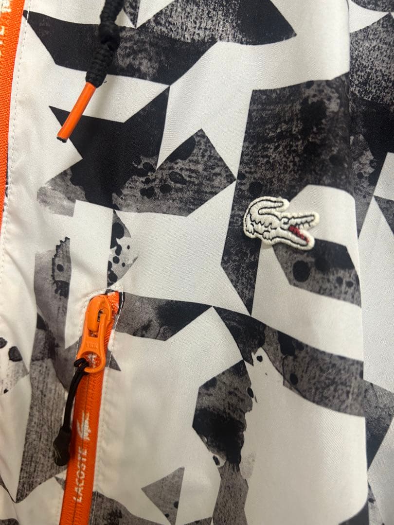 LACOSTE 千鳥型模様 スポーツジャケット 50
