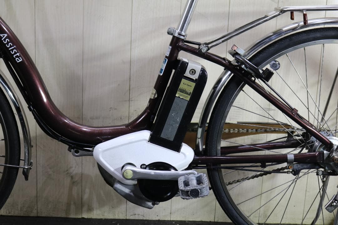 ブリヂストン アシスタプラス8.9 A6P93 8.9AH 26インチ 茶色