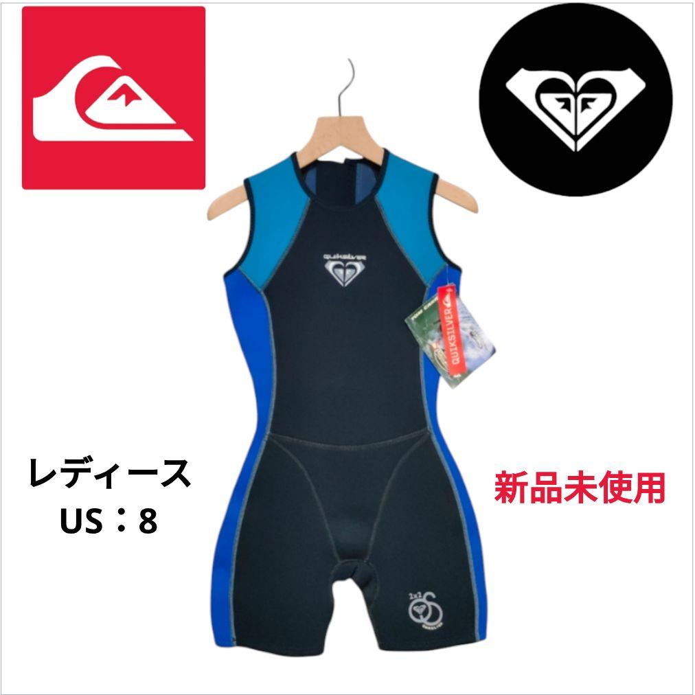 新品 ロキシー×クイックシルバー ウェットスーツ ショートジョン レディース