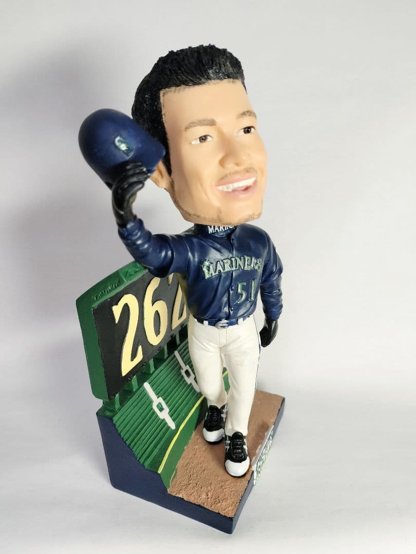 イチロー／”MLB新記録・262安打”ボブルヘッド人形(シアトル・マリナーズ）