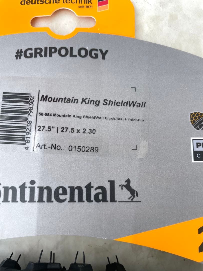 パーツ Continental Mountain King 27.5x2.3
