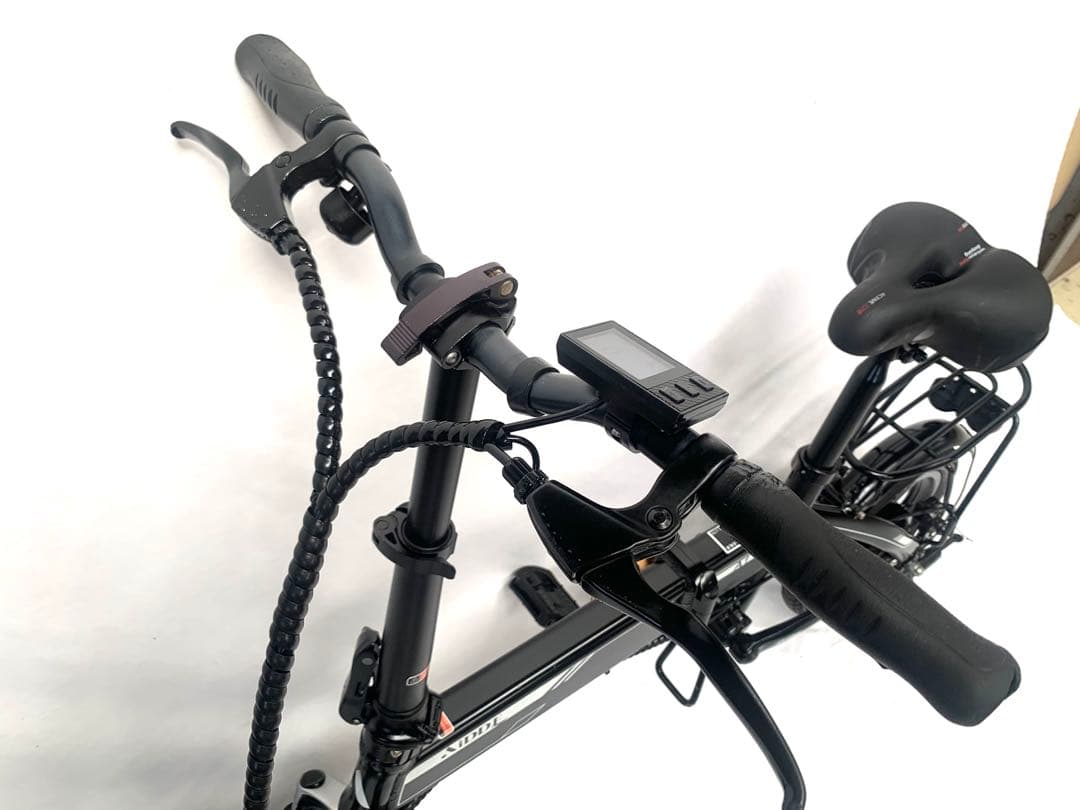 【即乘】送料無料AiDDEディスク式 MTB 折り畳み電動自転車 A1動作確認済