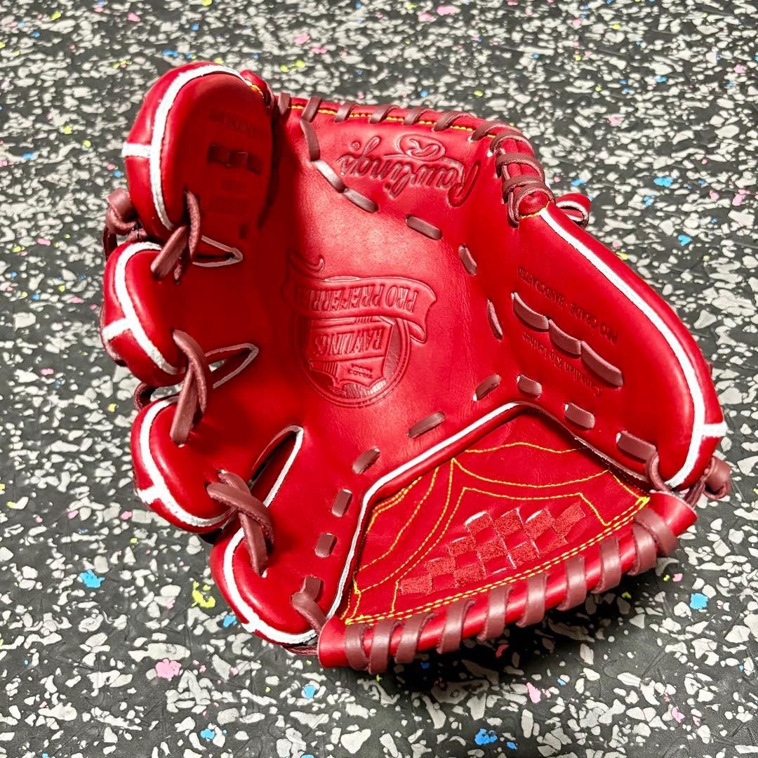 ローリングス キップレザー プロプリファード 硬式用 投手用 グローブ ワイン