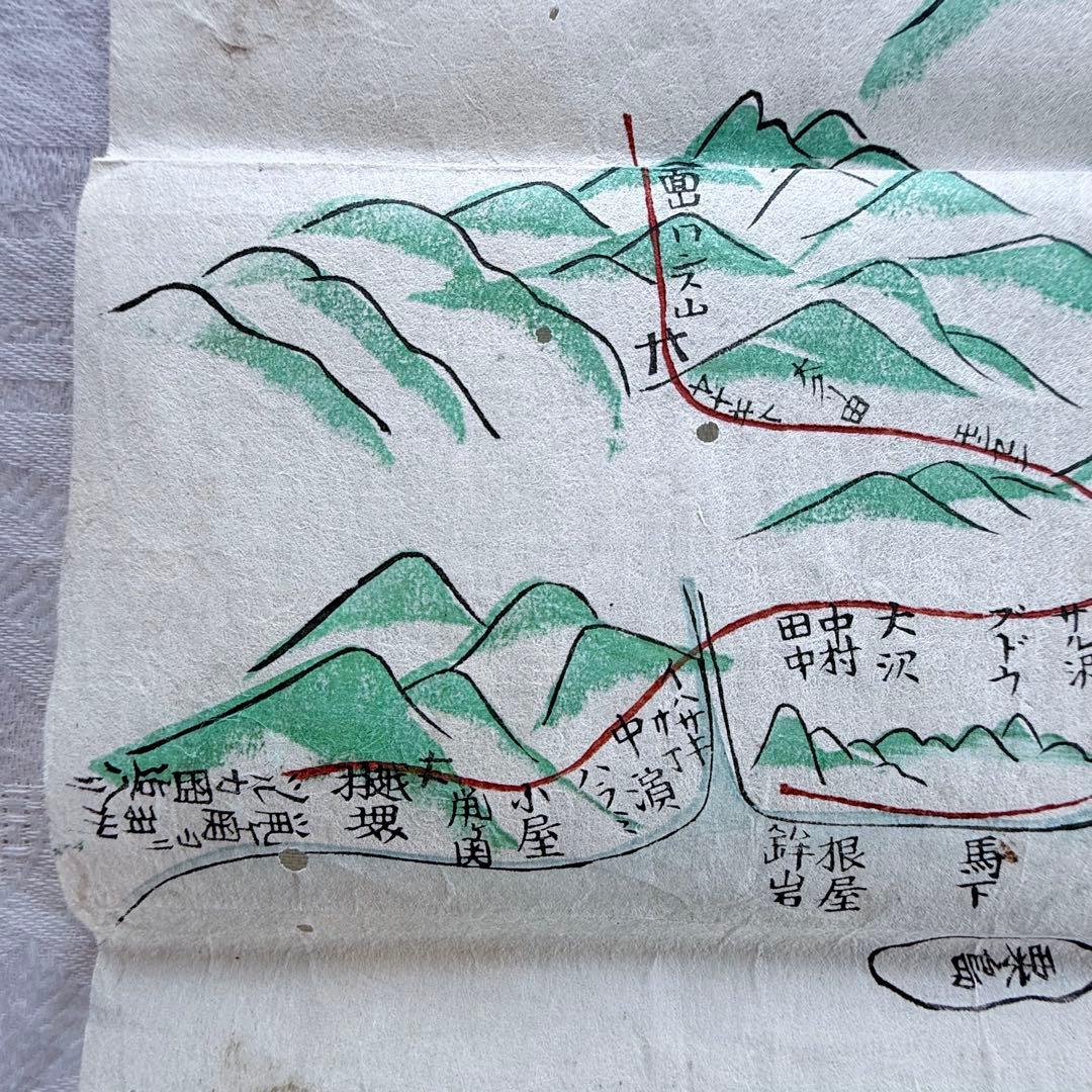 2239様感謝‼️秘蔵蔵出し‼️江戸古地図不世出越後地勢　村員早見地図愛蔵史料　新潟
