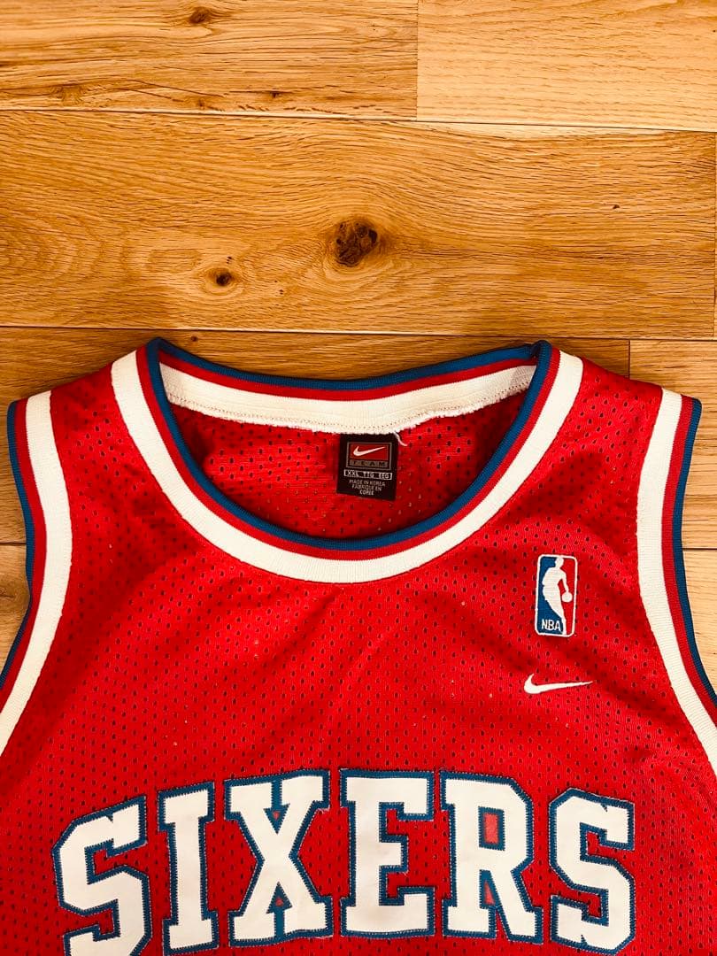 NIKE SIXERS IVERSON 3 NBA バスケ ユニフォーム