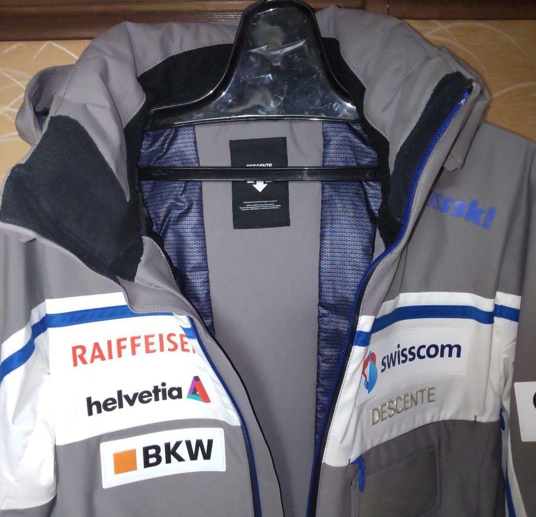 b 極美良品 デサント Swiss Ski Team モデル ジャケット