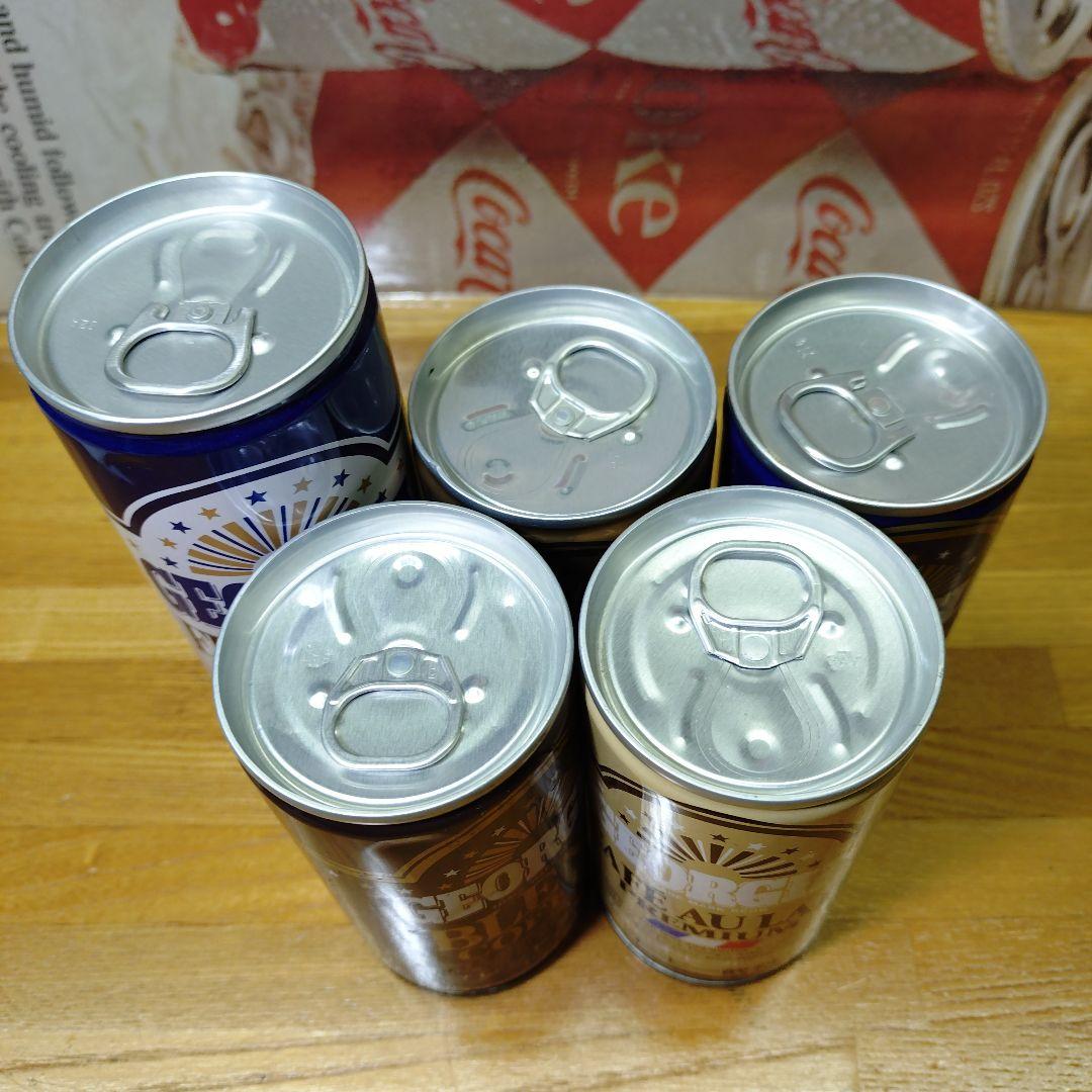 ジョージア プルトップ缶 5種91年~94年(M17)