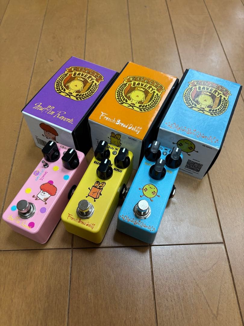 Effects Bakery 空間系（コーラス・ディレイ・リバーブ）3個セット