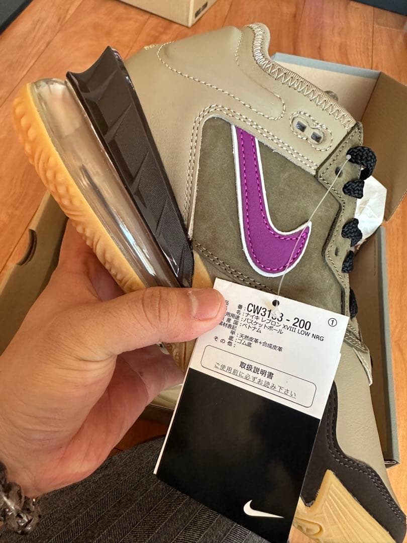 ナイキ レブロン 18 ロー(NIKE LEBRON XVIII LOW NRG