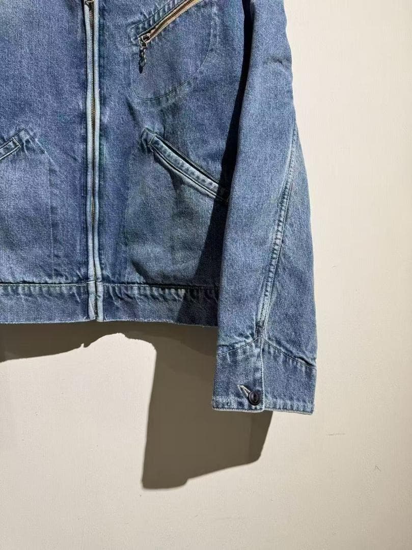 25ss マルジェラ ジップアップデニムジャケット