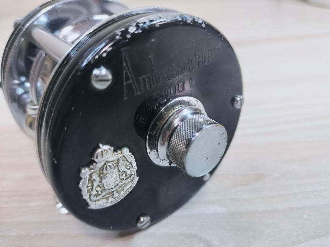 ☆ジャンク　ハンドルなし　ABU GARCIA アブ アンバサダー 5500C