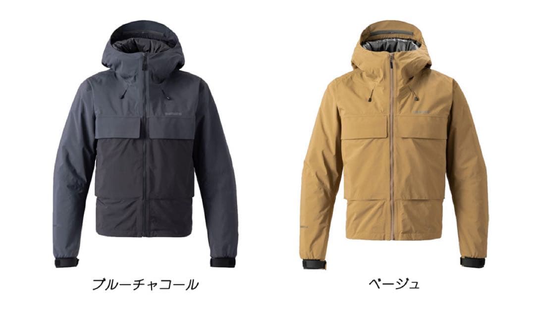 ①新品SHIMANO RB-036Wゴアテックスインサレーションレインジャケット