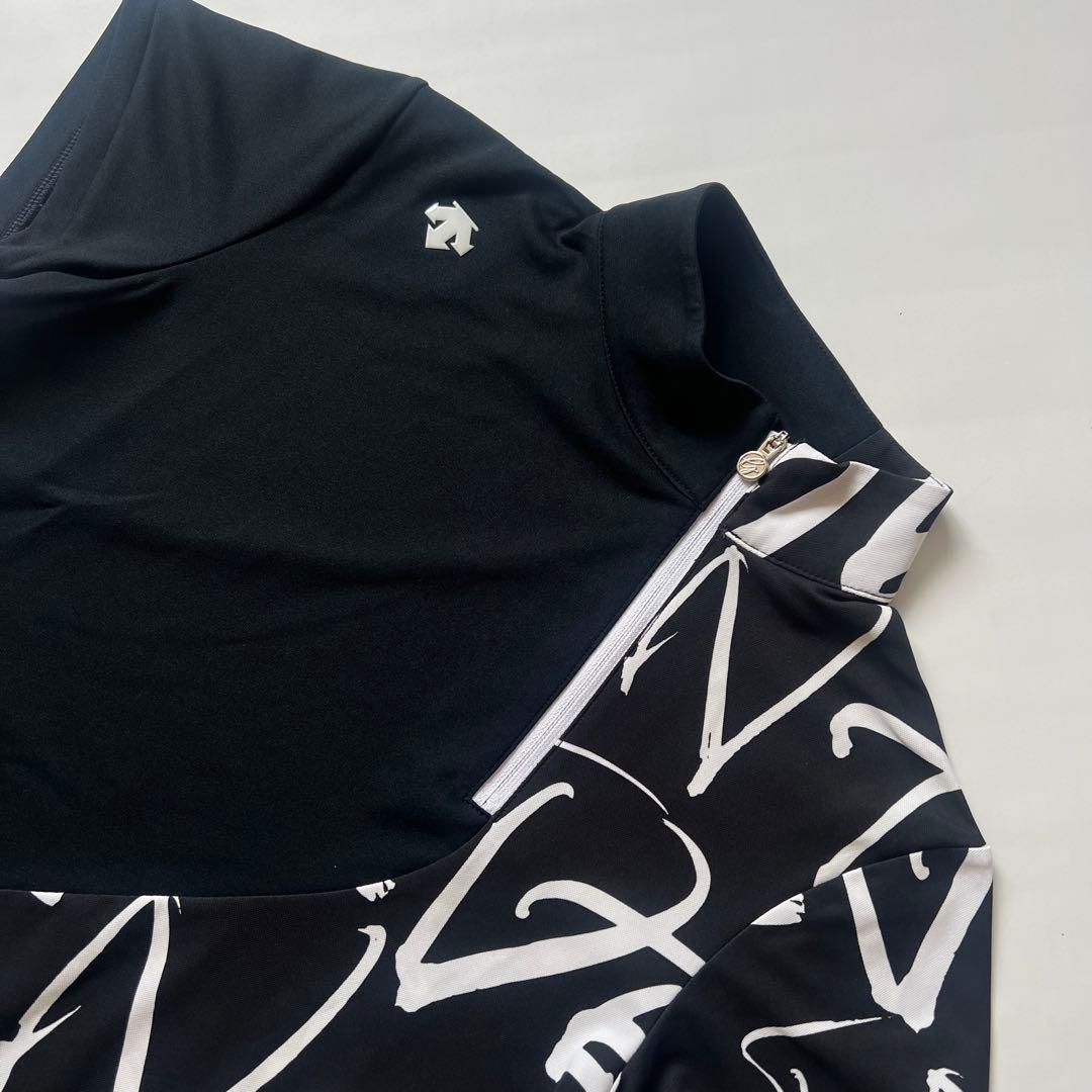 DESCENTE GOLF デサントゴルフ　万美　セットアップ　総柄　レディース