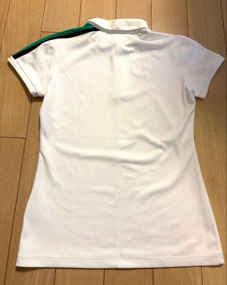 美品　デサントゴルフ　ポロシャツ　スカート　上下セット　グリーン　緑　S M
