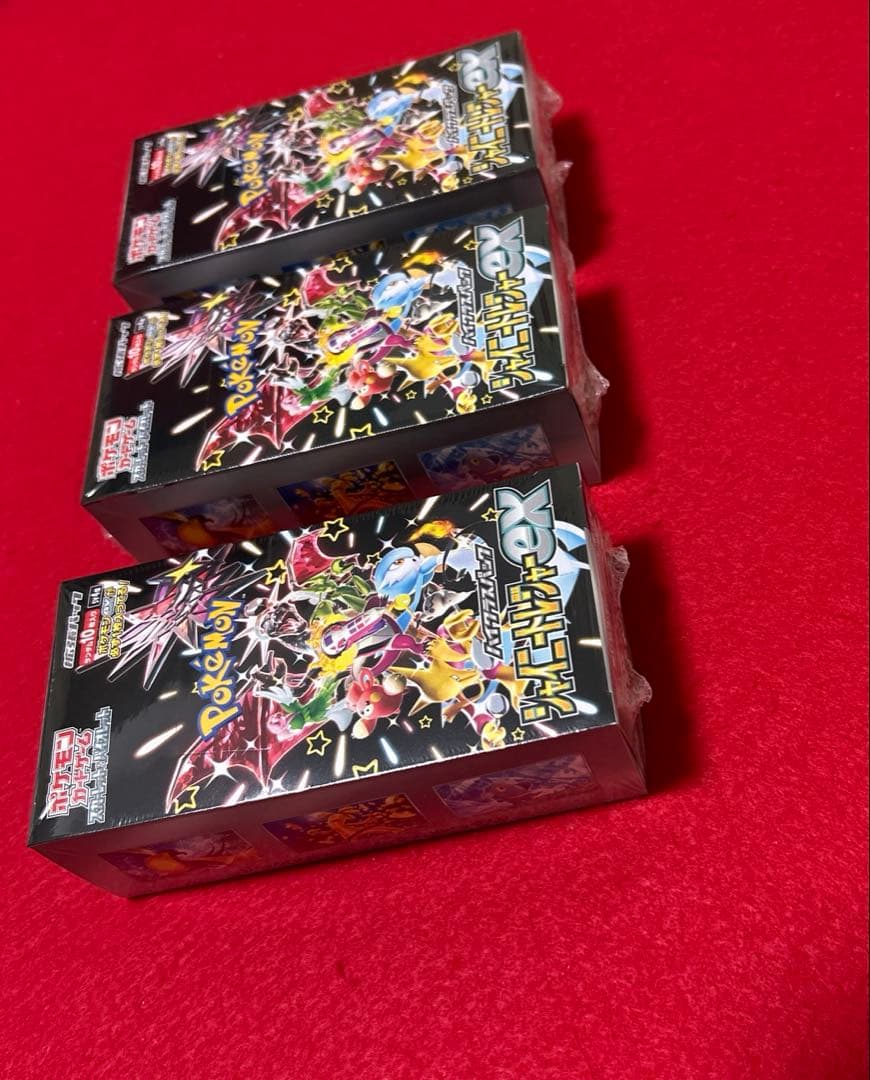 ポケモンカードシャイニートレジャーex シュリンク付き　3BOX