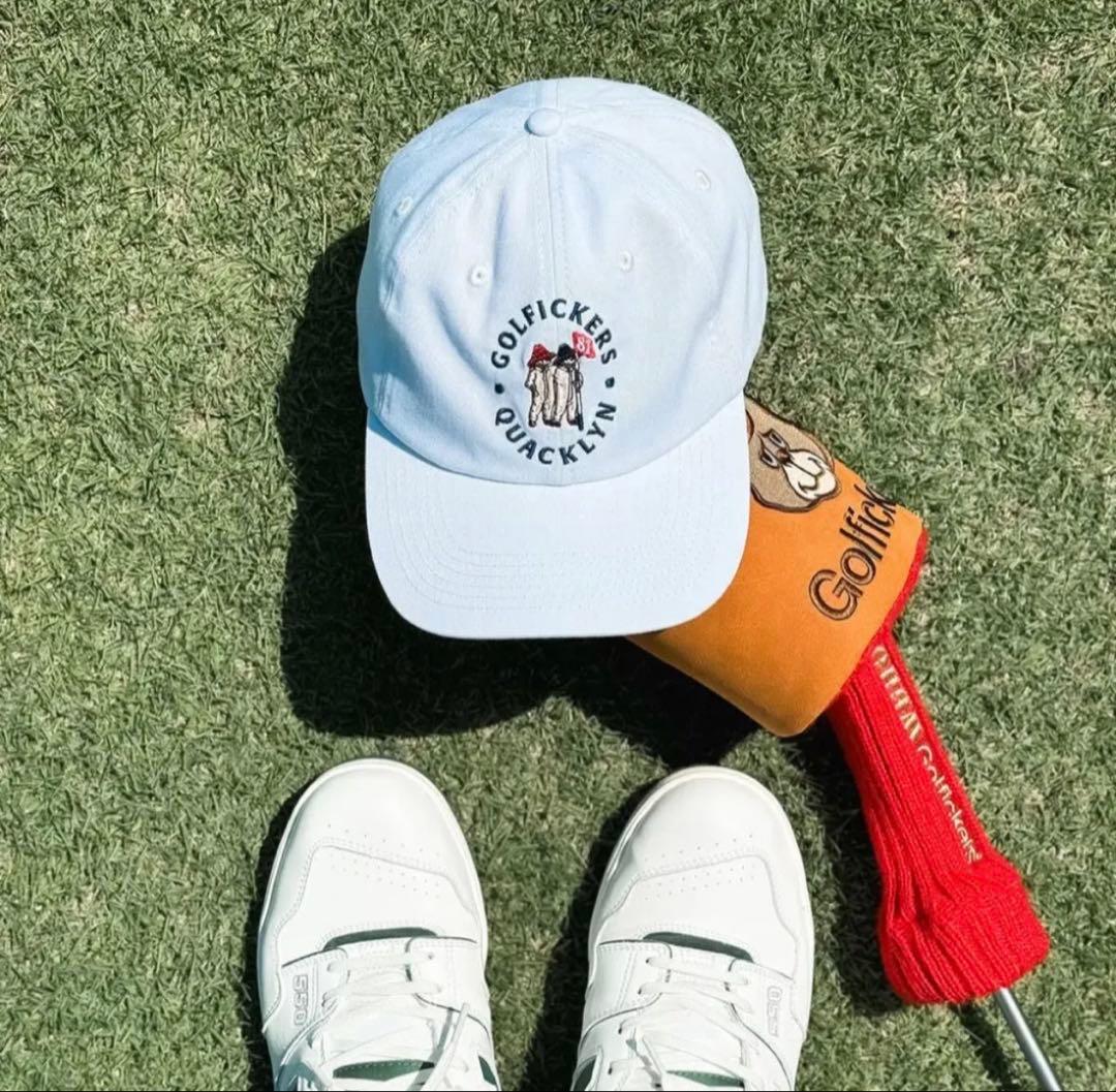 【完売品】Golfickers Twinhurst 6パネルキャップ　ホワイト