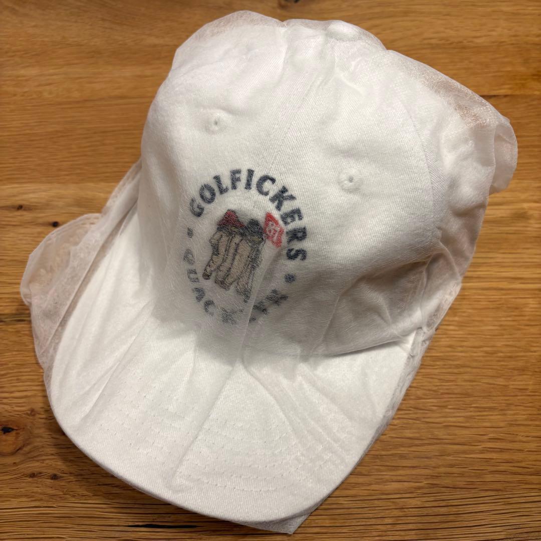 【完売品】Golfickers Twinhurst 6パネルキャップ　ホワイト