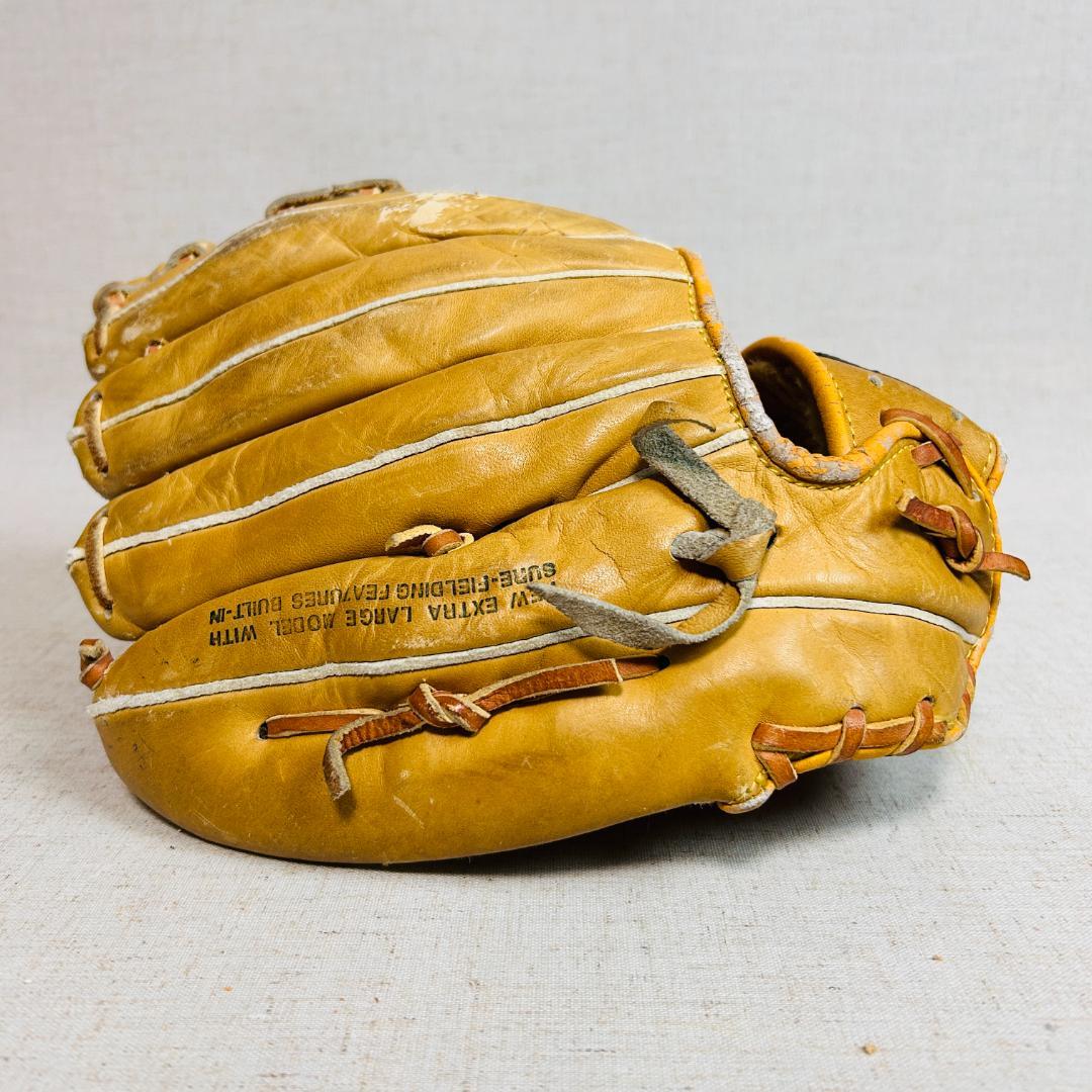 【希少当時物】70年代 ワールドウィン 青カップ 軟式グローブ 2種セット