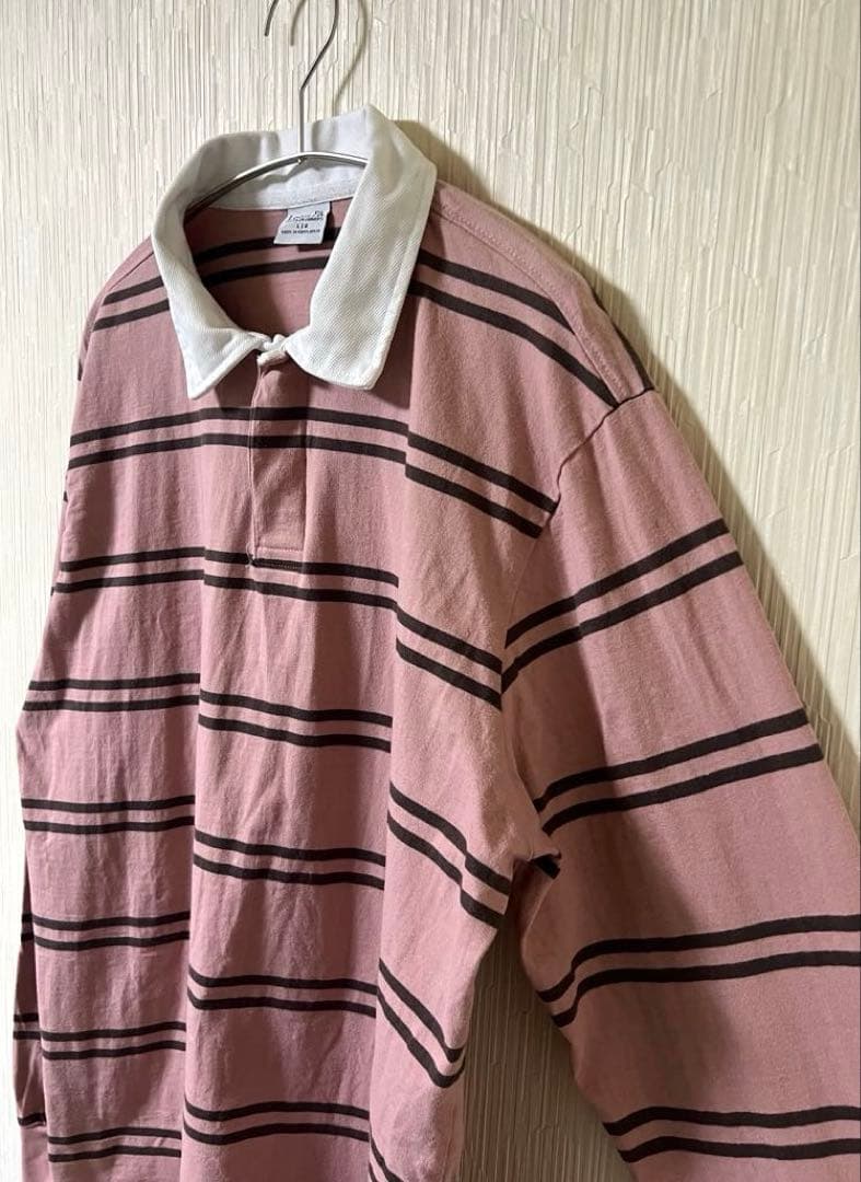 CottonOn コットンオン Loose Fit ボーダー ラガーシャツ 美品