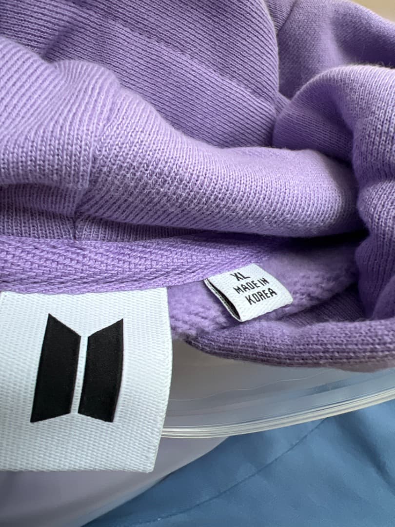 BTS ZIP-UP HOODIE （LD_XL）新品未使用　パーカー