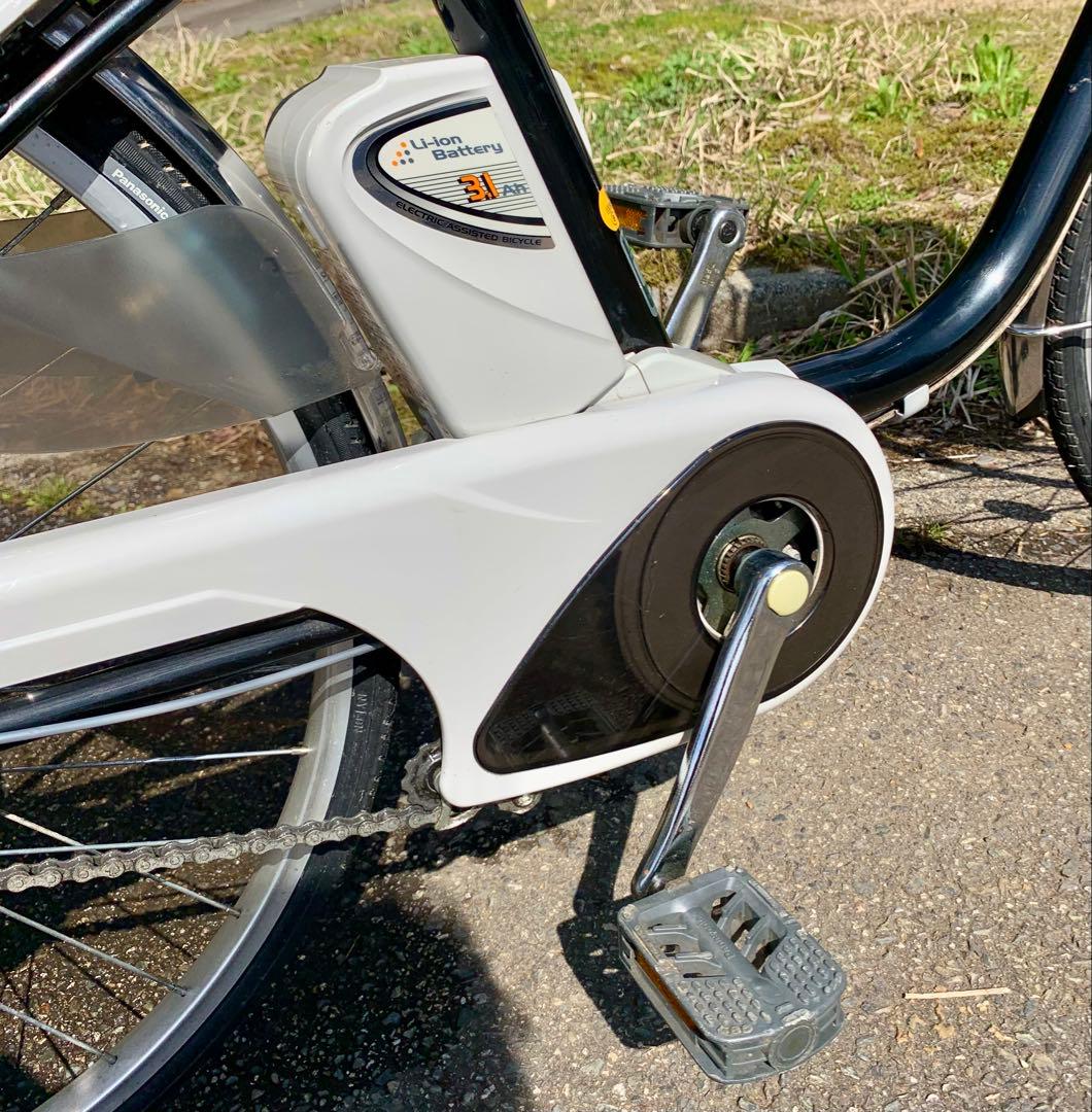 【Panasonic 】電動アシスト自転車 ブラック 26インチ