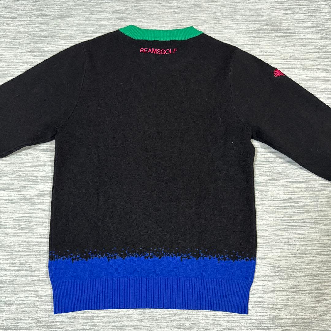 美品　BEAMS GOLF ビームスゴルフ　プルオーバーゴルフセーター