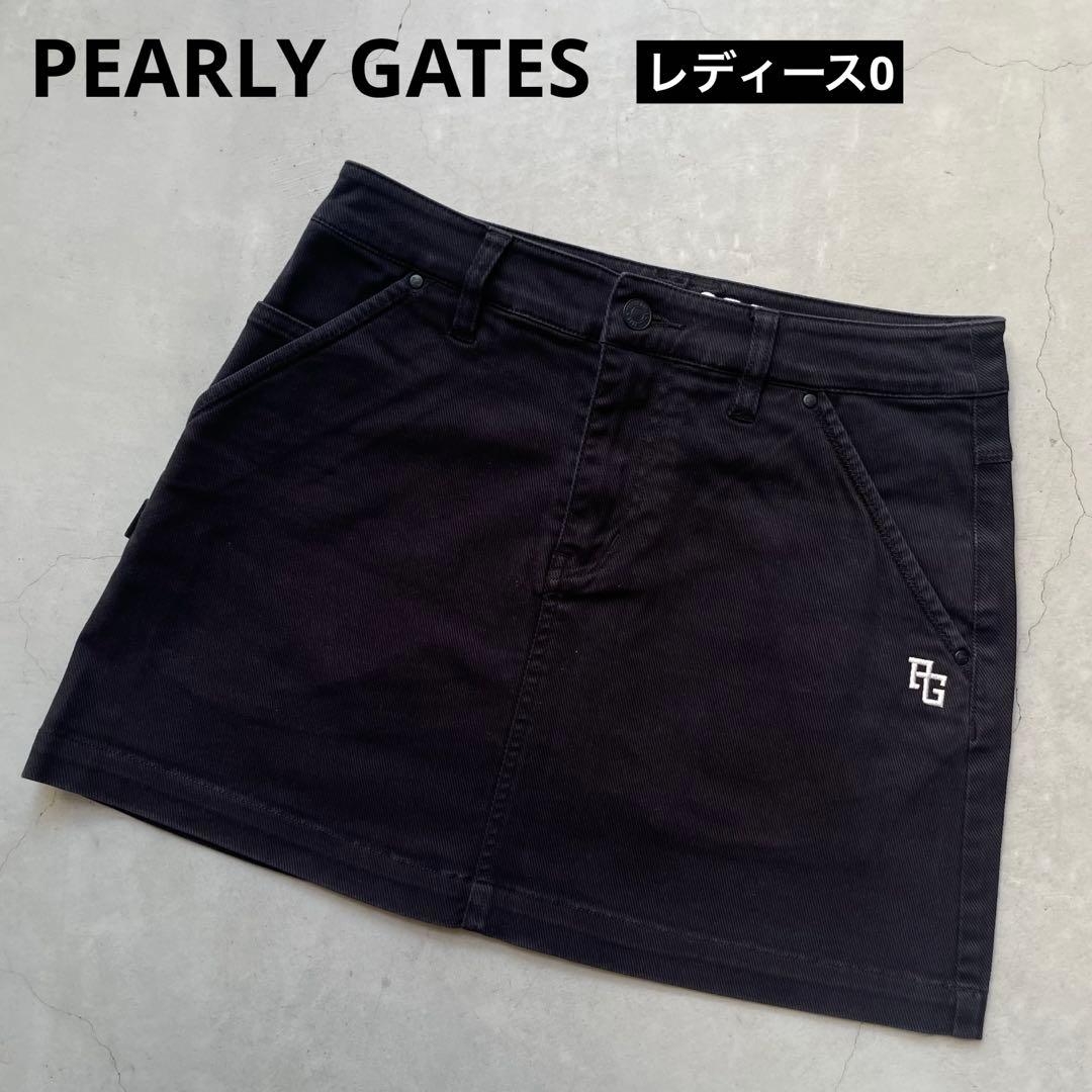 PEARLY GATES パーリーゲイツ レディース スカート 0 ロゴ刺繍