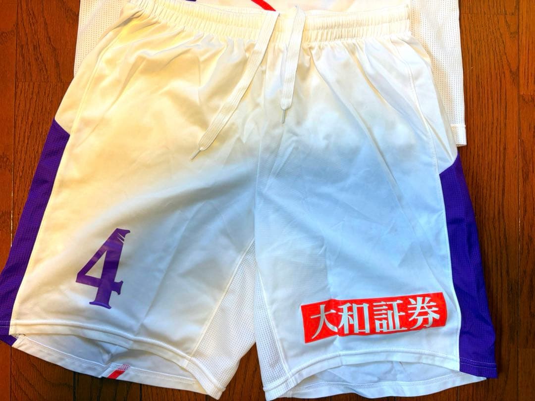 京都サンガF.C. WACOAL白ユニホーム上下　Lサイズ