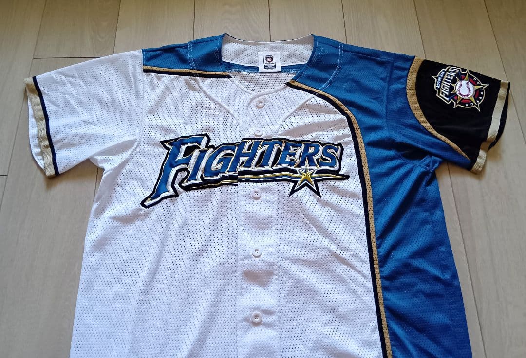 【当時物】北海道　日本ハム　ファイターズ　大谷　ホーム　ユニフォーム　ミズノ　M