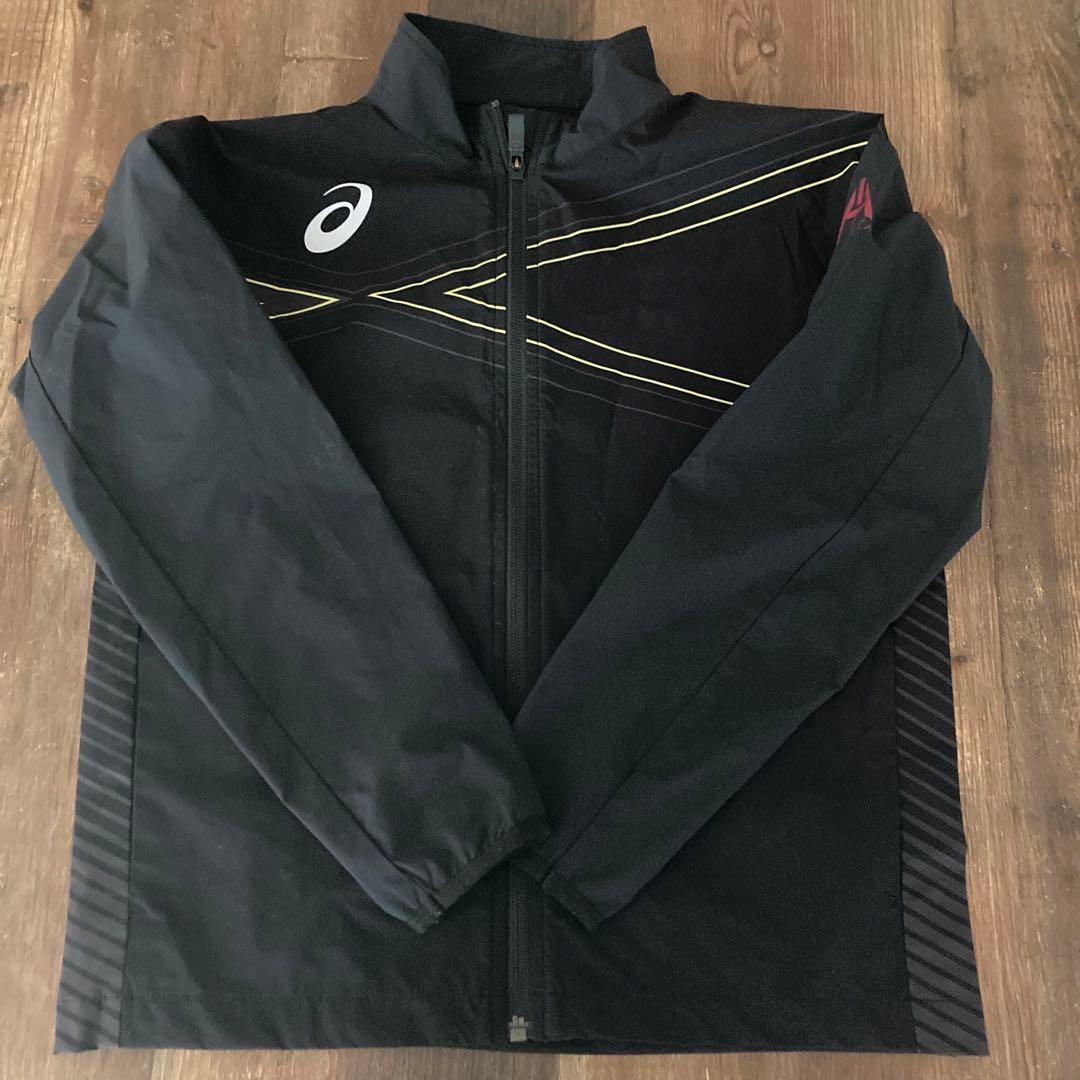 ASICS ブラックジャージ上下4点セット 140 イニエスタモデル