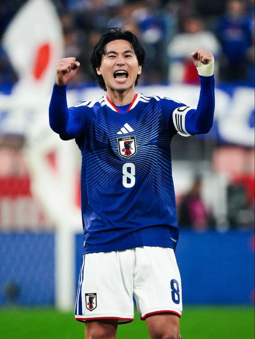 【正規品】日本代表長袖 南野拓実 ユニフォーム