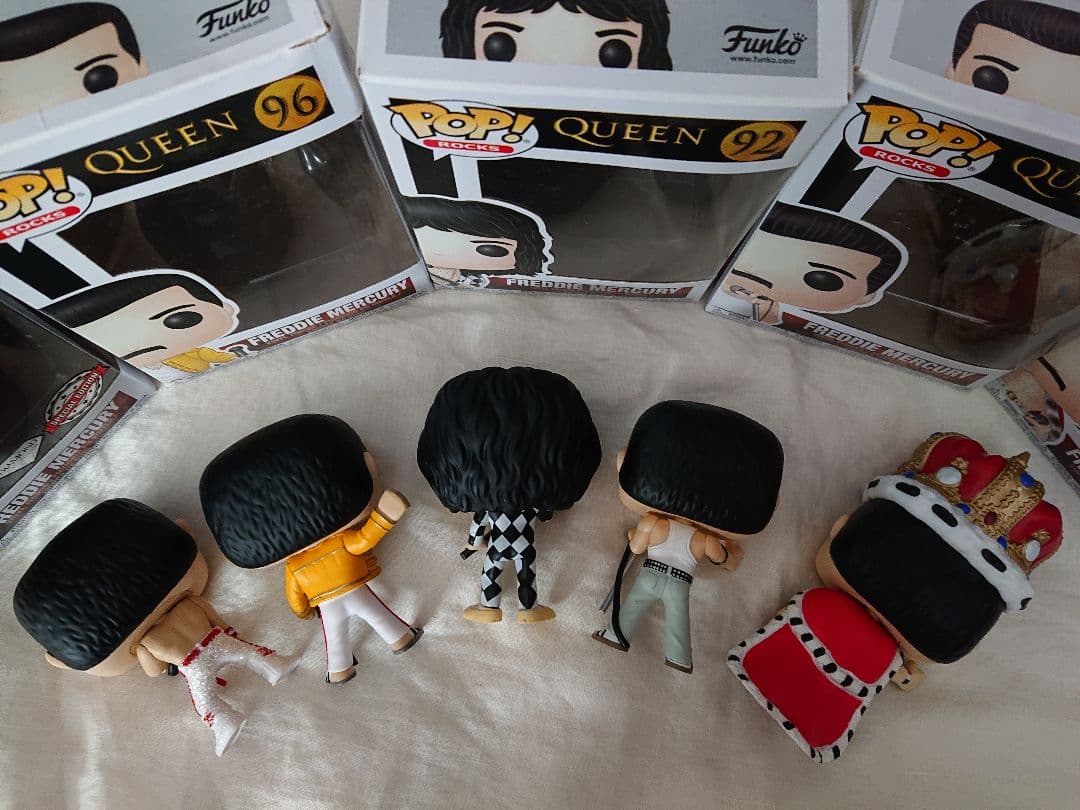 値下げ【箱付き美品】フレディ・マーキュリー Funko POP 5体セット