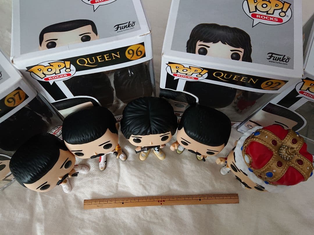 値下げ【箱付き美品】フレディ・マーキュリー Funko POP 5体セット