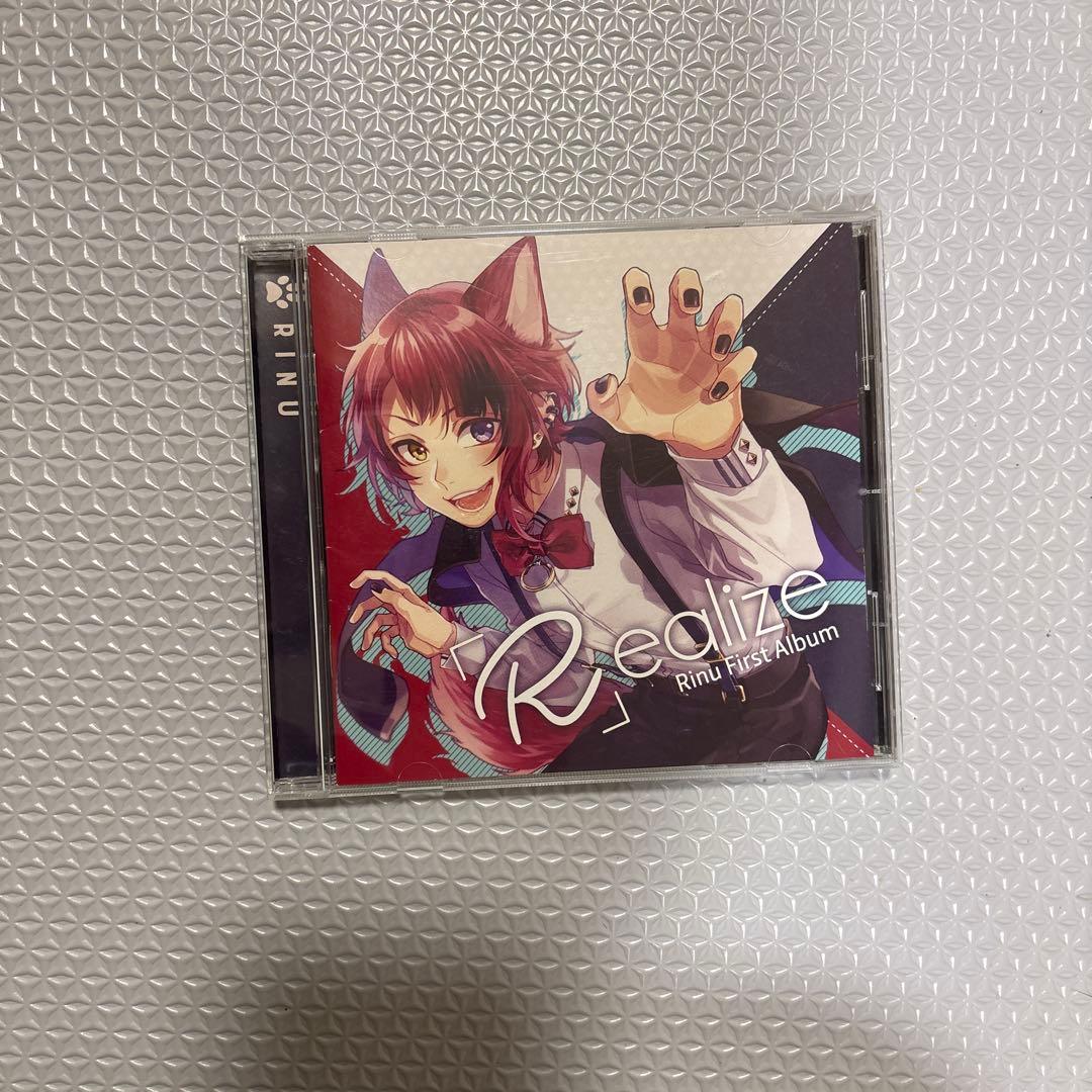 莉犬 Realize Tシャツ,CD,缶バッジ(白雪風真)セット