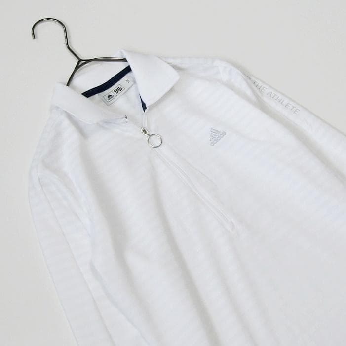adidas golf　アディダス　レディースゴルフジップシャツ　Sサイズ
