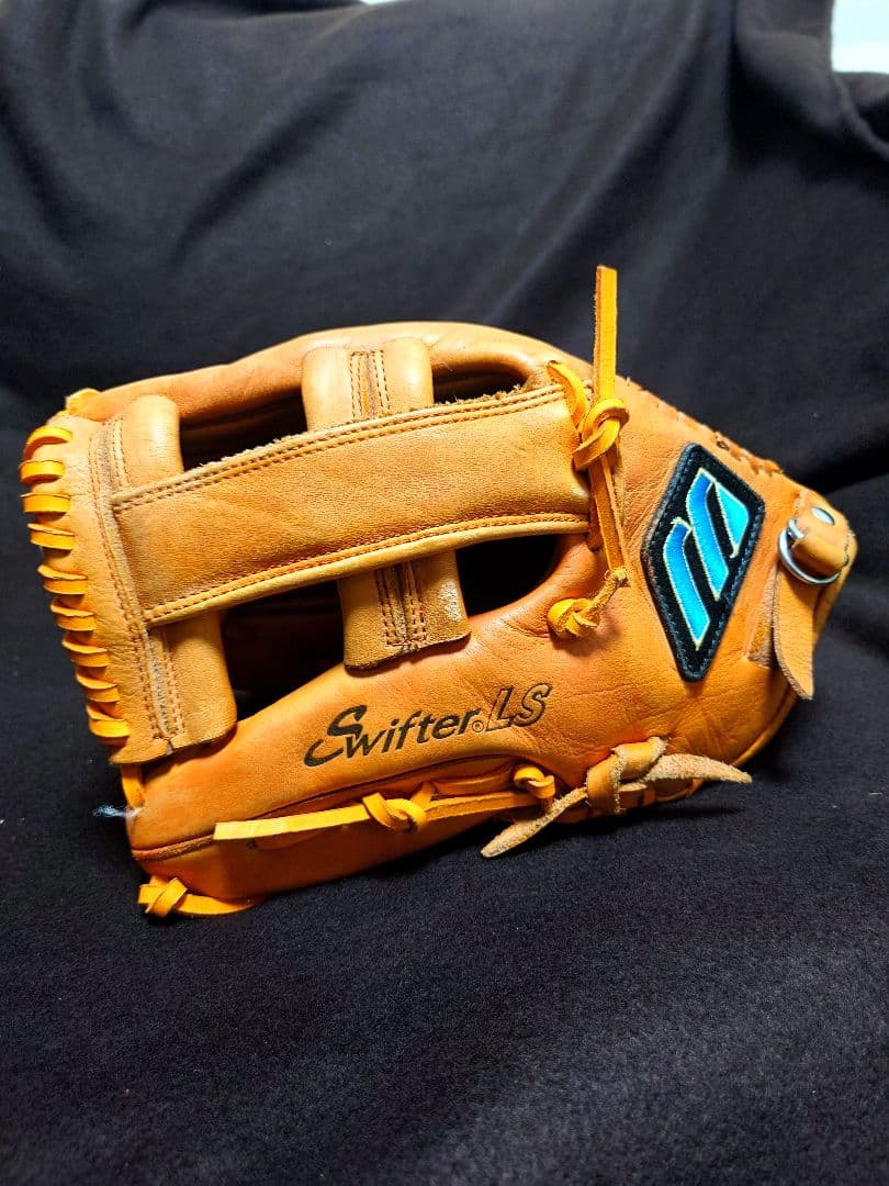 《中古・レストア》Mizuno ビューリーグ　軟式・左投オールラウンド用グローブ