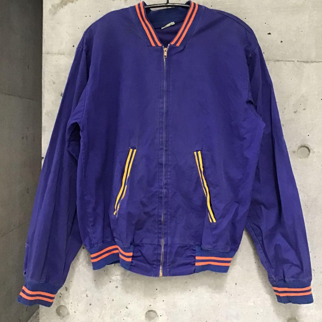 ビンテージ フルジップ ジャケット ベースボールジャケット